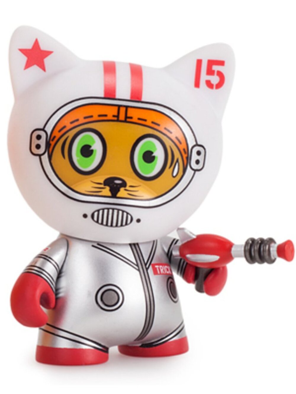 Kidrobot Frank Kozik Tricky Cats Space Astronaut Cat